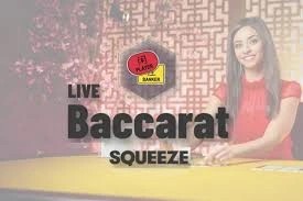 Baccarat Squeeze logo – Live Dealer by Evolution at PSK