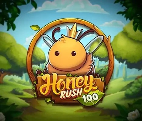 Honey Rush 100 slot logo by Play'n GO at PSK