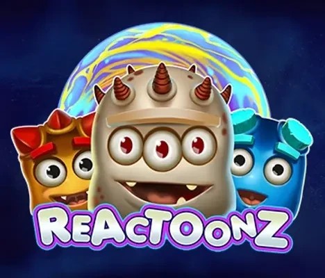 Reactoonz logo – Slots by Play'n GO at PSK