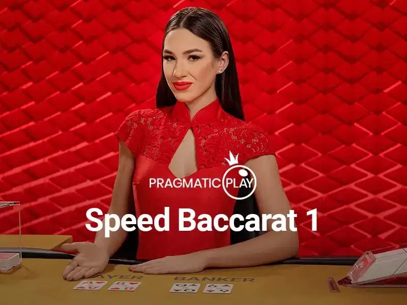 Speed Baccarat online game logo by Atmosfera on psk.casino
