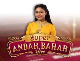 Super Andar Bahar slot visual from Evolution available on psk.casino