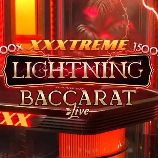 XXXtreme Lightning Baccarat logo – Live Dealer by Evolution at PSK
